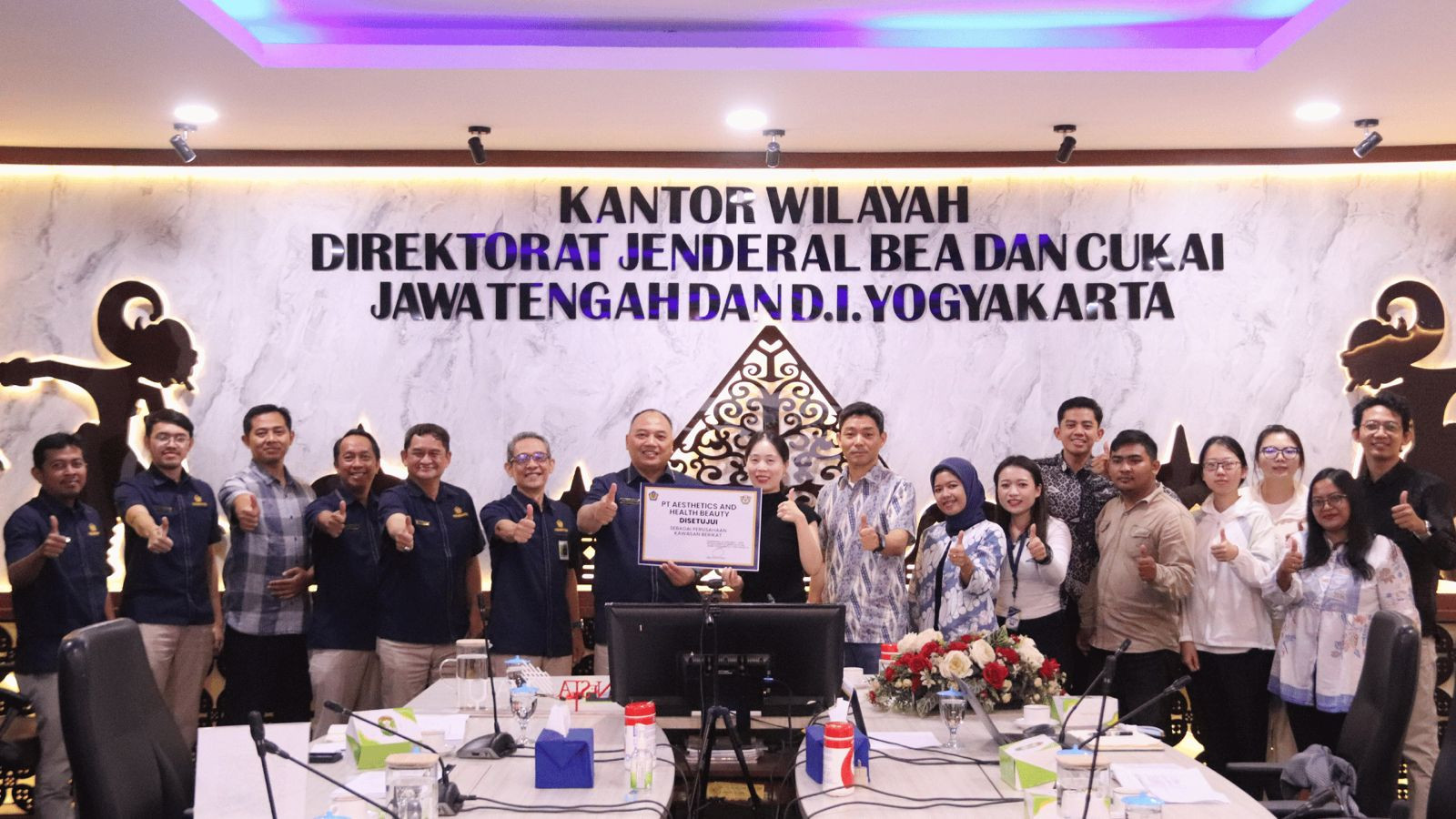 PT Aesthetic and Health Beauty Demak Raih Fasilitas Kawasan Berikat, Pacu Ekspor Kosmetik ke AS & Eropa