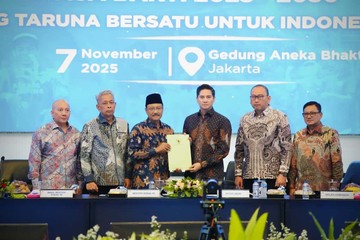 Pengurus Nasional Karang Taruna 2025-2030 Dikukuhkan Mensos, Ini Fokus Programnya