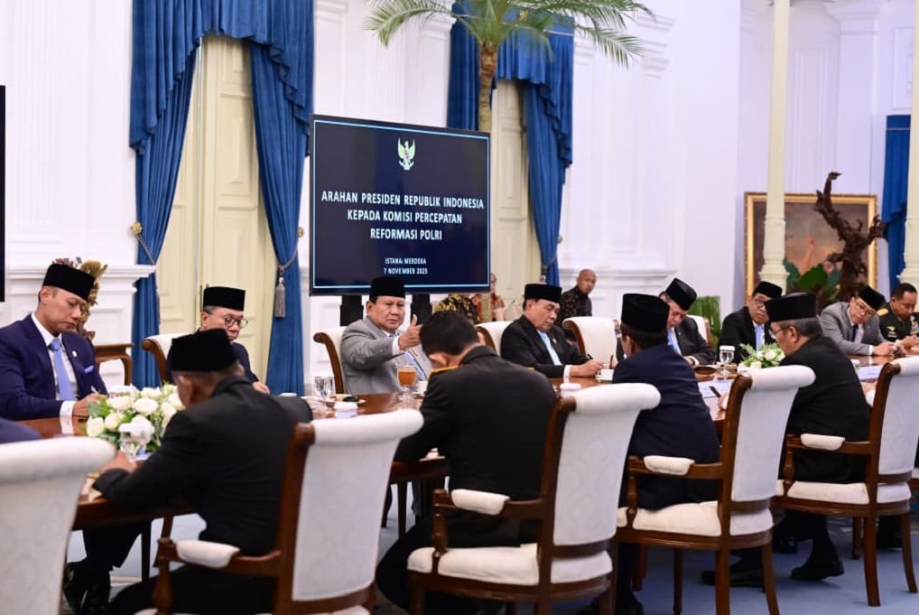 Komisi Percepatan Reformasi Polri Dilantik Prabowo: Tugas, Anggota, dan Arahan Presiden