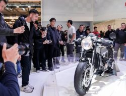 QJMotor QVVS 600 Cafe Racer Debut di EICMA 2025: Mesin V4 561cc, 69 HP!