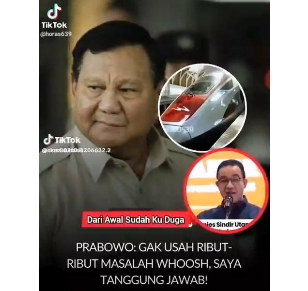 Anies Baswedan Kritik Proyek Kereta Cepat WHOOSH: Utang Rp116 Triliun, Manfaat Tidak Merata