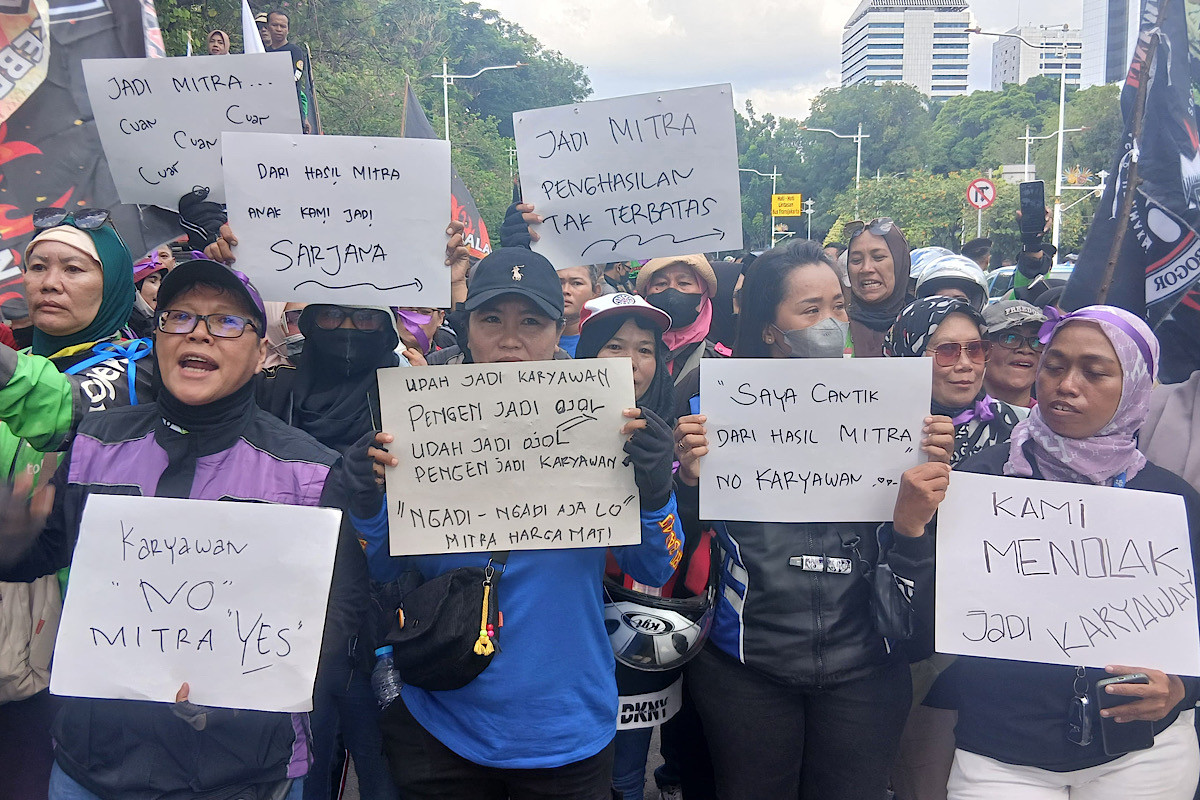 Aksi Damai Ojol di Monas: 4 Tuntutan Utama Tolak Komisi 10% & Status Karyawan