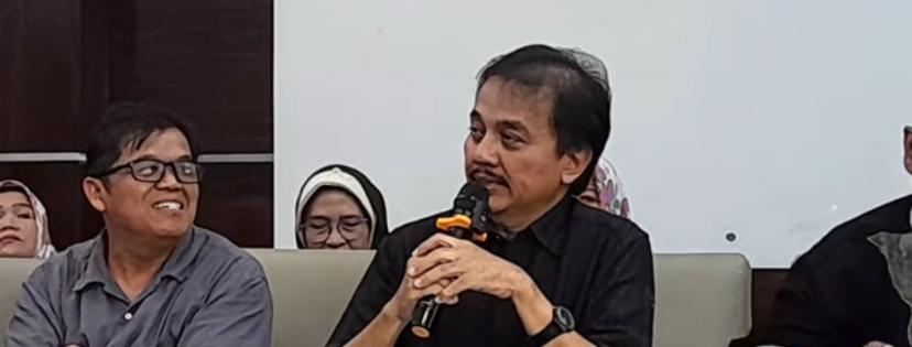 Roy Suryo Bela Diri: Penelitian Dokumen Publik Bukan Kriminal, Ini Dasar Hukumnya