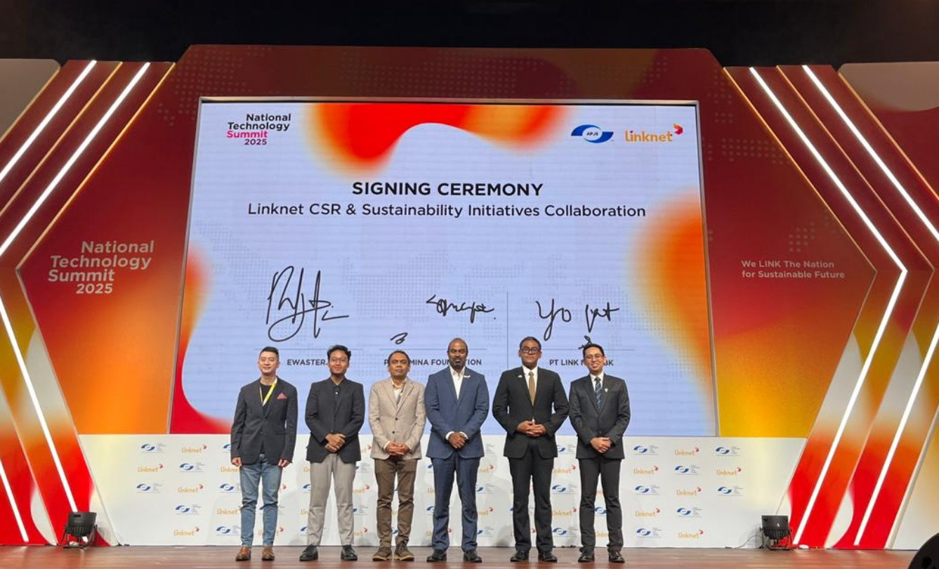 Sinergi Pertamina Foundation & Link Net Dukung Net Zero Emission 2060 dan Literasi Digital