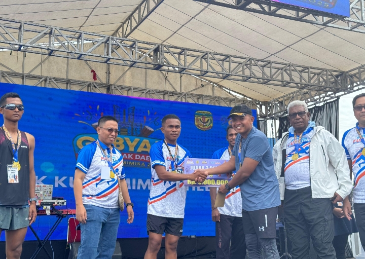 Dandim 1710/Mimika Dukung Bapenda Fun Run 2025: Gairahkan Semangat Sehat & Sadar Pajak