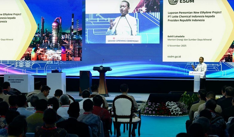 Pabrik Petrokimia Lotte Chemical Resmi Beroperasi, Kurangi Impor USD1,4 Miliar