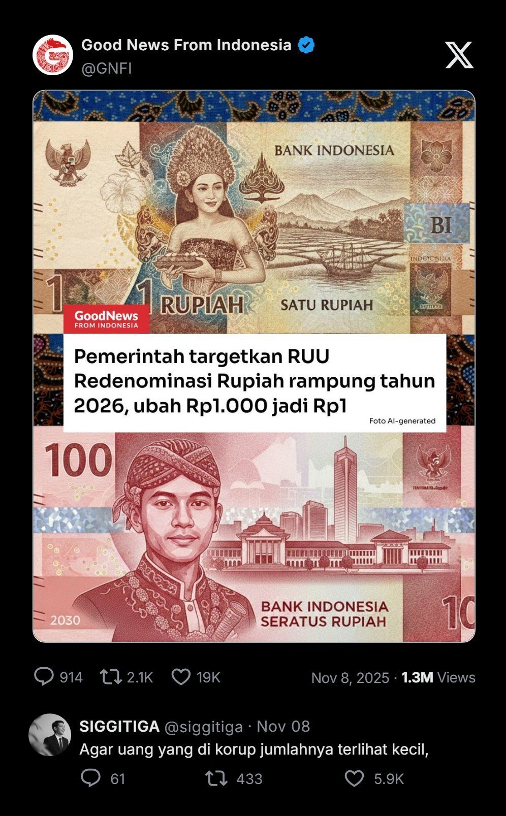 Redenominasi Rupiah 2026-2027: Dampak, Tujuan, dan RUU Perubahan Harga