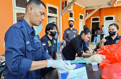 BNN Sulut Gelar Tes Urine di Kos-Kosan Manado, Semua Hasil Negatif Narkoba