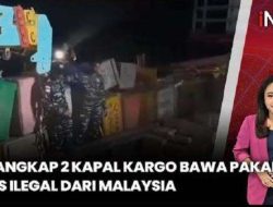 TNI AL Gagalkan Penyelundupan Pakaian Bekas & Produk Ilegal Malaysia di Asahan, Rugikan Negara