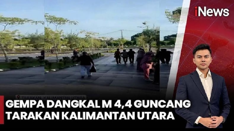 Gempa M 4.4 Guncang Tarakan, 300 Pasien RSUD Dievakuasi - Ini Kronologinya