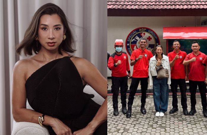 Jennifer Bachdim Dievakuasi Damkar, Kronologi Jari Terjepit Pintu Kamar Mandi