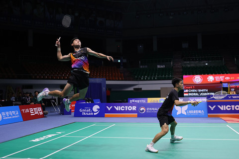 Hasil Final Korea Masters 2025: Raymond/Joaquin Takluk dari Wakil Tuan Rumah