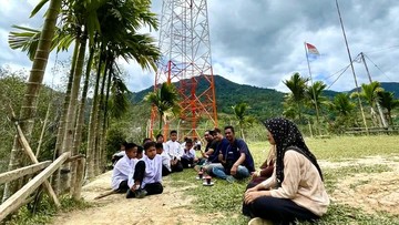 BTS Telkomsel di Garabak Data Solok Resmi Beroperasi, Perkuat Sinyal untuk Pendidikan