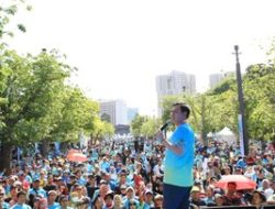 DPD RI Raih 2 Rekor MURI di HUT ke-21: Funwalk Green Democracy Sukses Gaet 25.000 Peserta