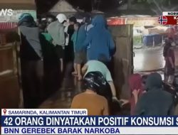 BNNP Kaltim Sita 10 Kg Sabu dan Tangkap 42 Pengguna dalam Operasi di Samarinda
