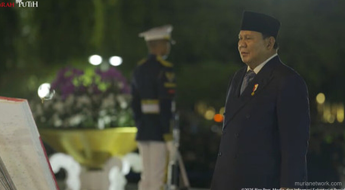 Presiden Prabowo Pimpin Renungan Suci di TMP Kalibata, Ingatkan Jasa Pahlawan 10 November