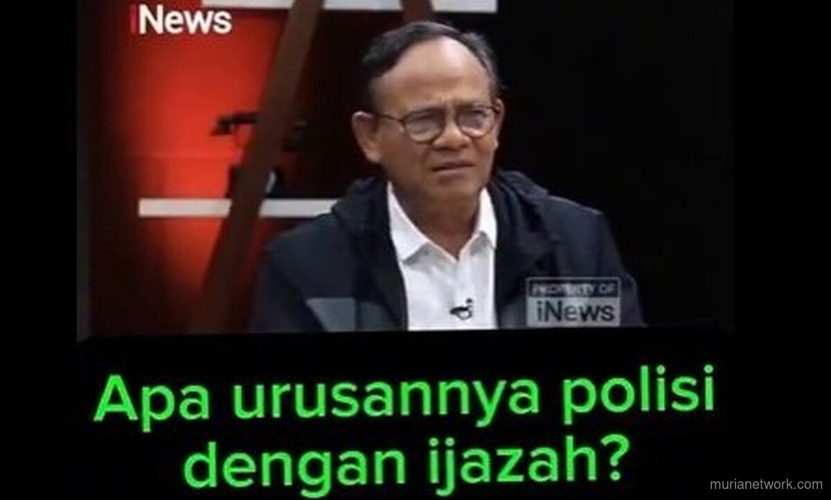 Prof. Komaruddin Hidayat: Selesaikan Urusan Ijazah Jokowi di Kampus, Tak Perui Libatkan Polisi