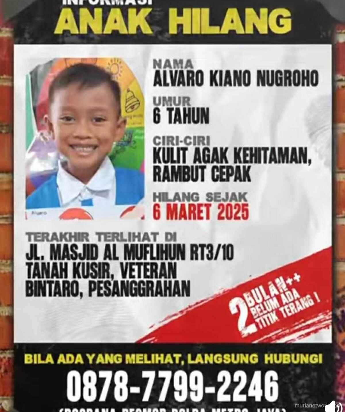 Kisah Bilqis Kembali: Harapan Baru untuk Mencari Alvaro Kiano, Bocah Korban Penculikan di Bintaro