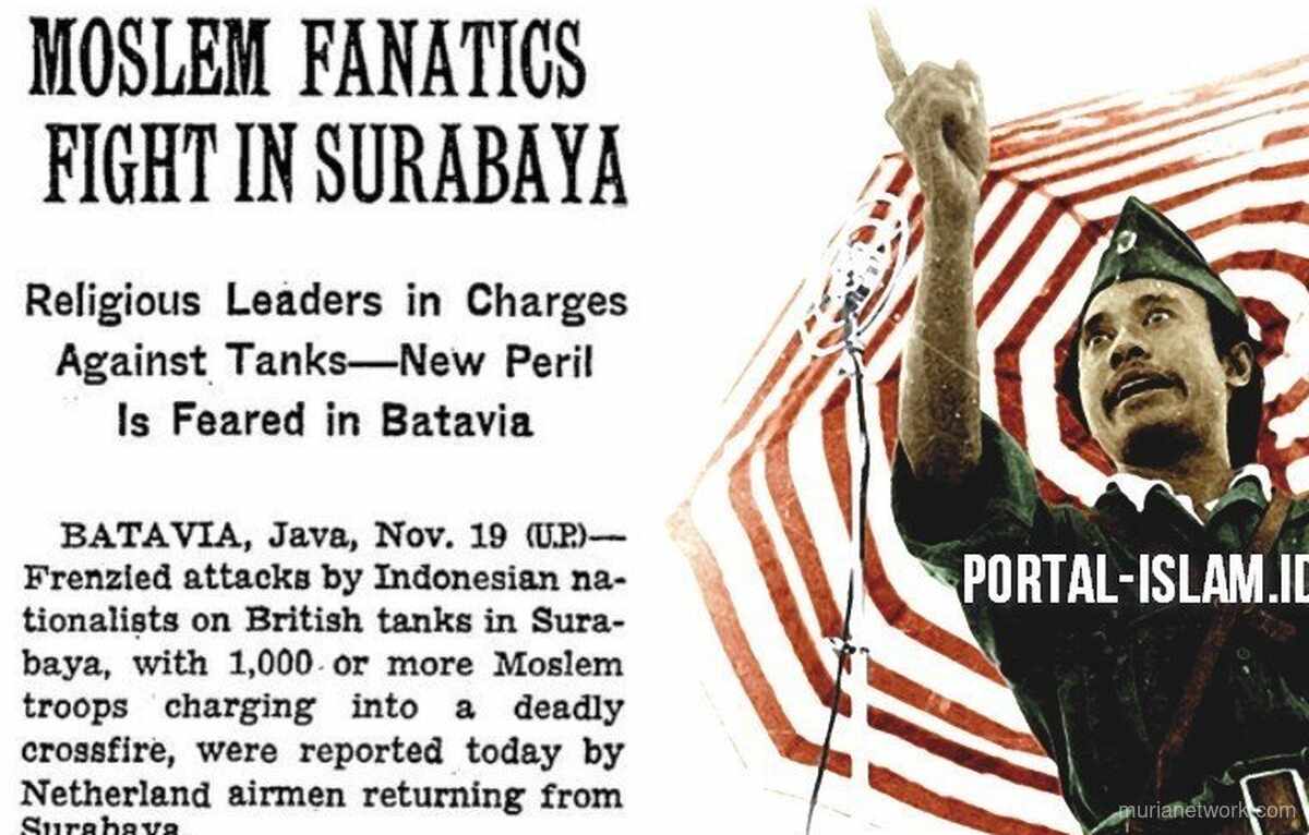 Bung Tomo dan Pekikan Takbir: Pengobar Semangat Jihad Pertempuran Surabaya 10 November 1945