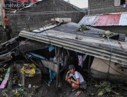 Kerusakan Parah Jalan Baler-Casigauran di Aurora Pasca Topan Fung-wong Tewaskan 4 Orang