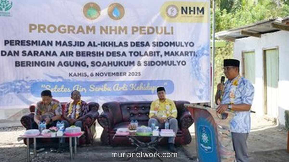 PT NHM Perkuat Komunitas: Program Air Bersih & Renovasi Masjid di Lingkar Tambang