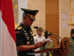 Sertijab Asintel & Aster Panglima TNI Dipimpin Langsung oleh Kasum TNI di Mabes TNI