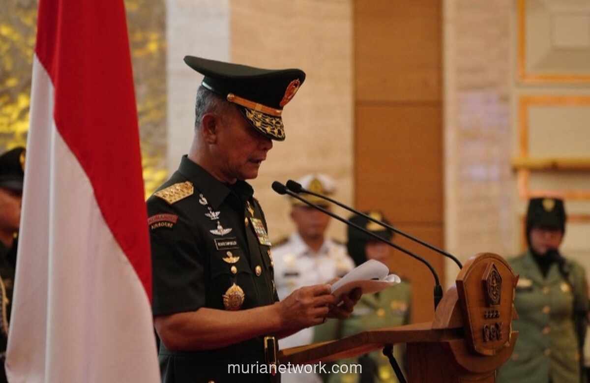 Sertijab Asintel & Aster Panglima TNI Dipimpin Langsung oleh Kasum TNI di Mabes TNI