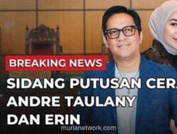 Putusan Sidang Cerai Andre Taulany & Erin Hari Ini: Jadwal dan Live Streaming
