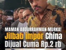 Ancaman Jilbab & Batik China Rp 2 Ribu, Menteri UMKM Beri Peringatan Keras
