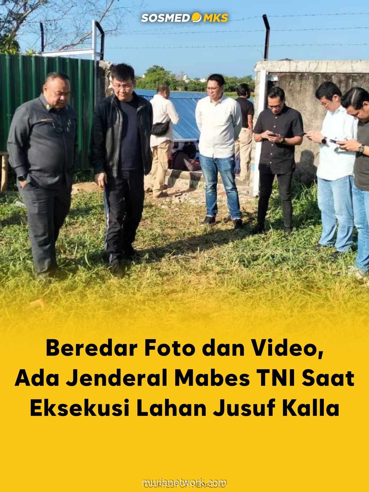 Eksekusi Lahan Jusuf Kalla di Makassar Libatkan Jenderal TNI-Polri, Begini Faktanya