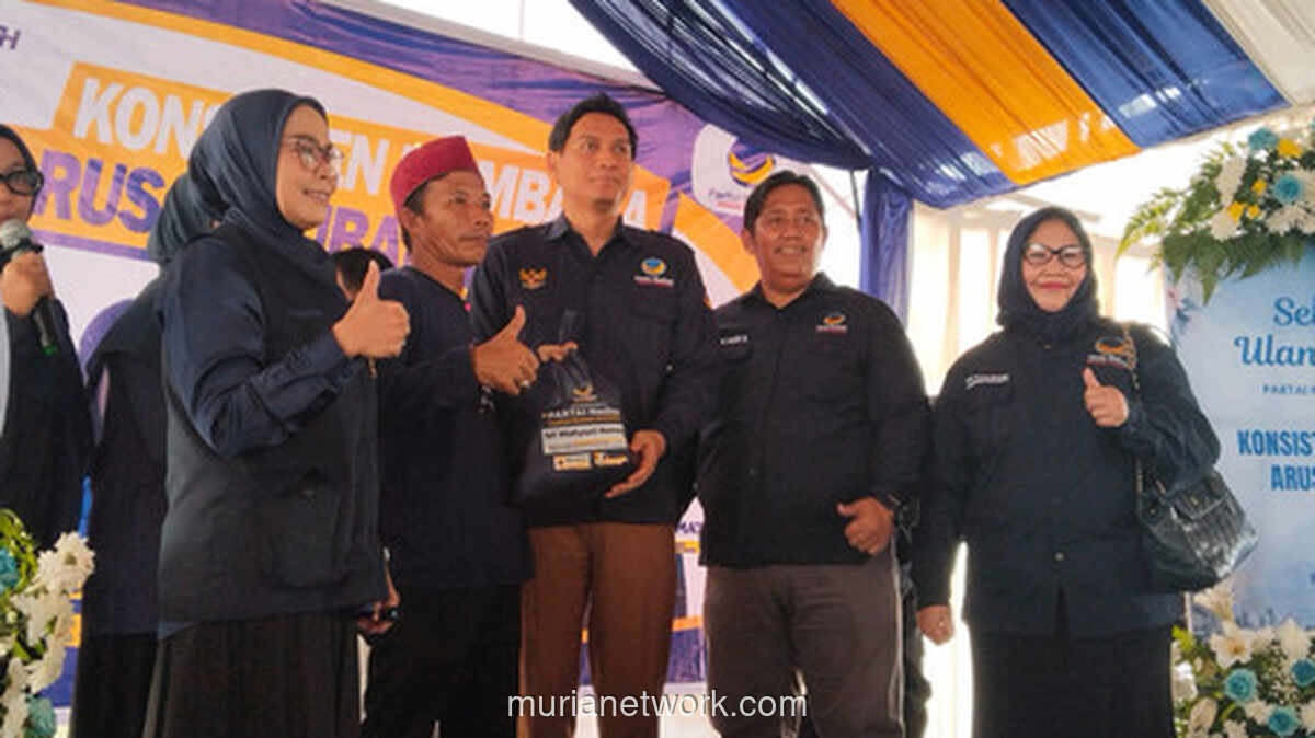 Partai NasDem Indramayu Gelar Donor Darah & Bagi 1000 Sembako di HUT ke-14