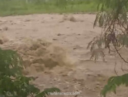 Banjir di Desa Cidamar Cianjur Rusak Tanggul, 5 Wilayah Terancam