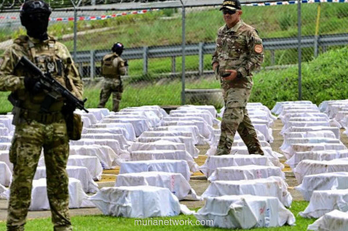 Panama Gagalkan Penyelundupan 12 Ton Kokain, Terbesar Sepanjang Sejarah