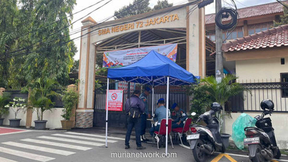 Update SMA Negeri 72 Jakarta: Sekolah Sepi, Belajar Masih Daring Pasca Ledakan