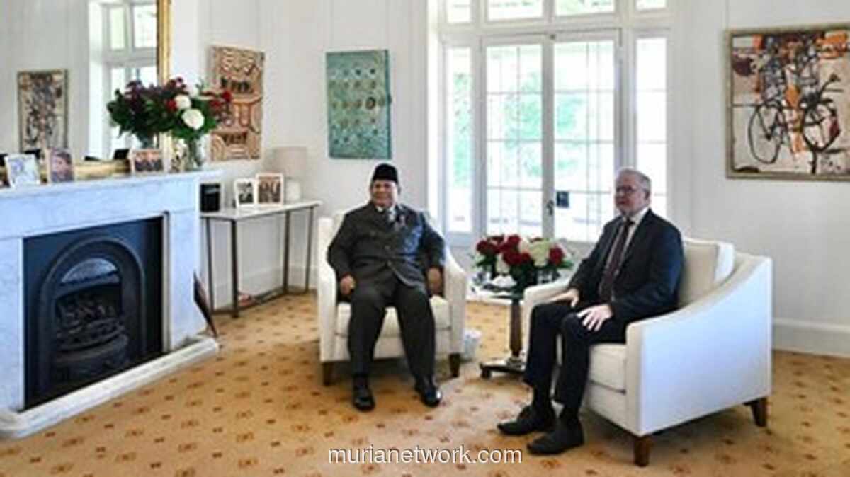 Prabowo Temui PM Australia Bahas Kerja Sama Pertahanan, Ekonomi, dan Maritim