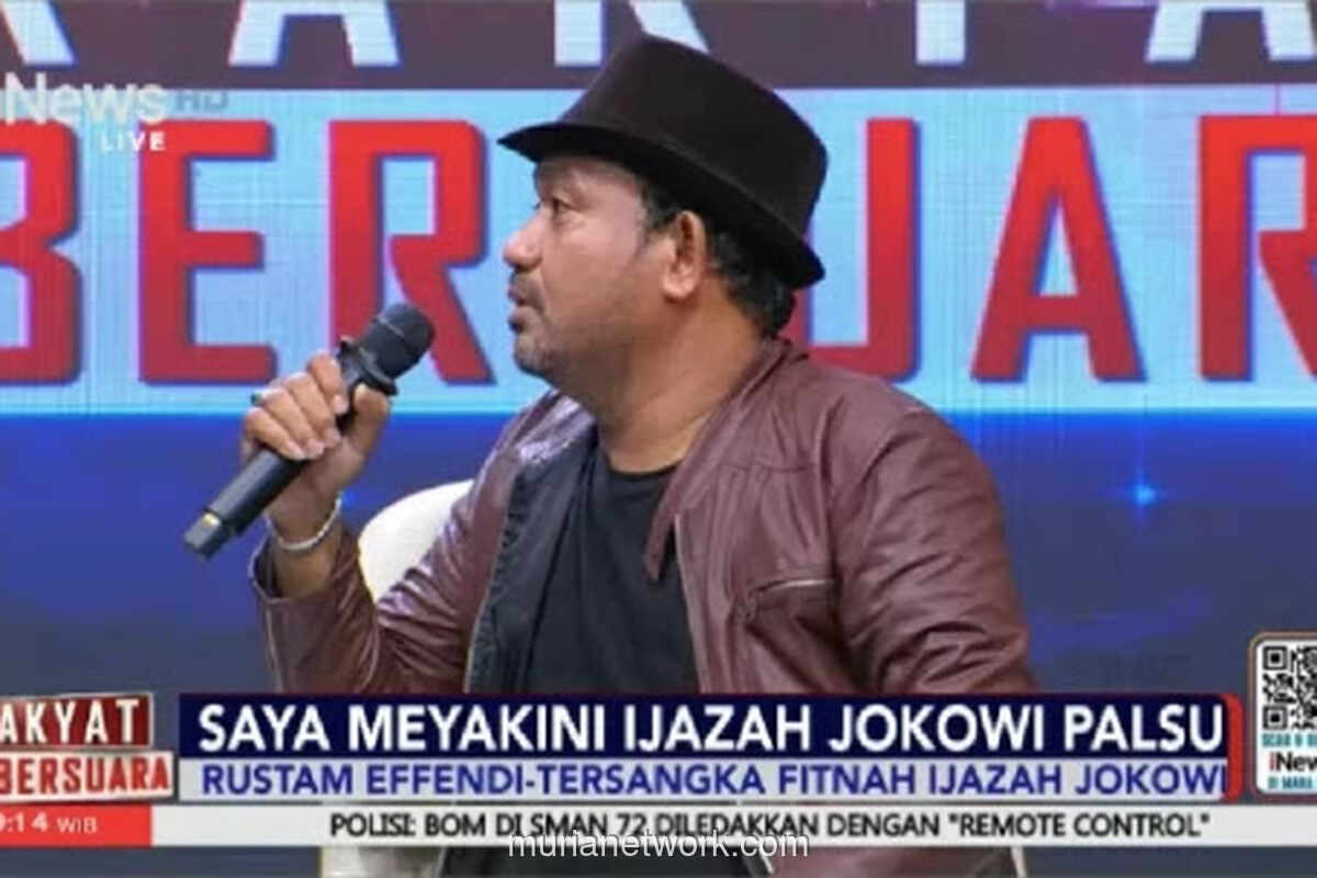 Rustam Effendi: Ijazah Jokowi Palsu Diduga Dibuat di Pasar Pramuka