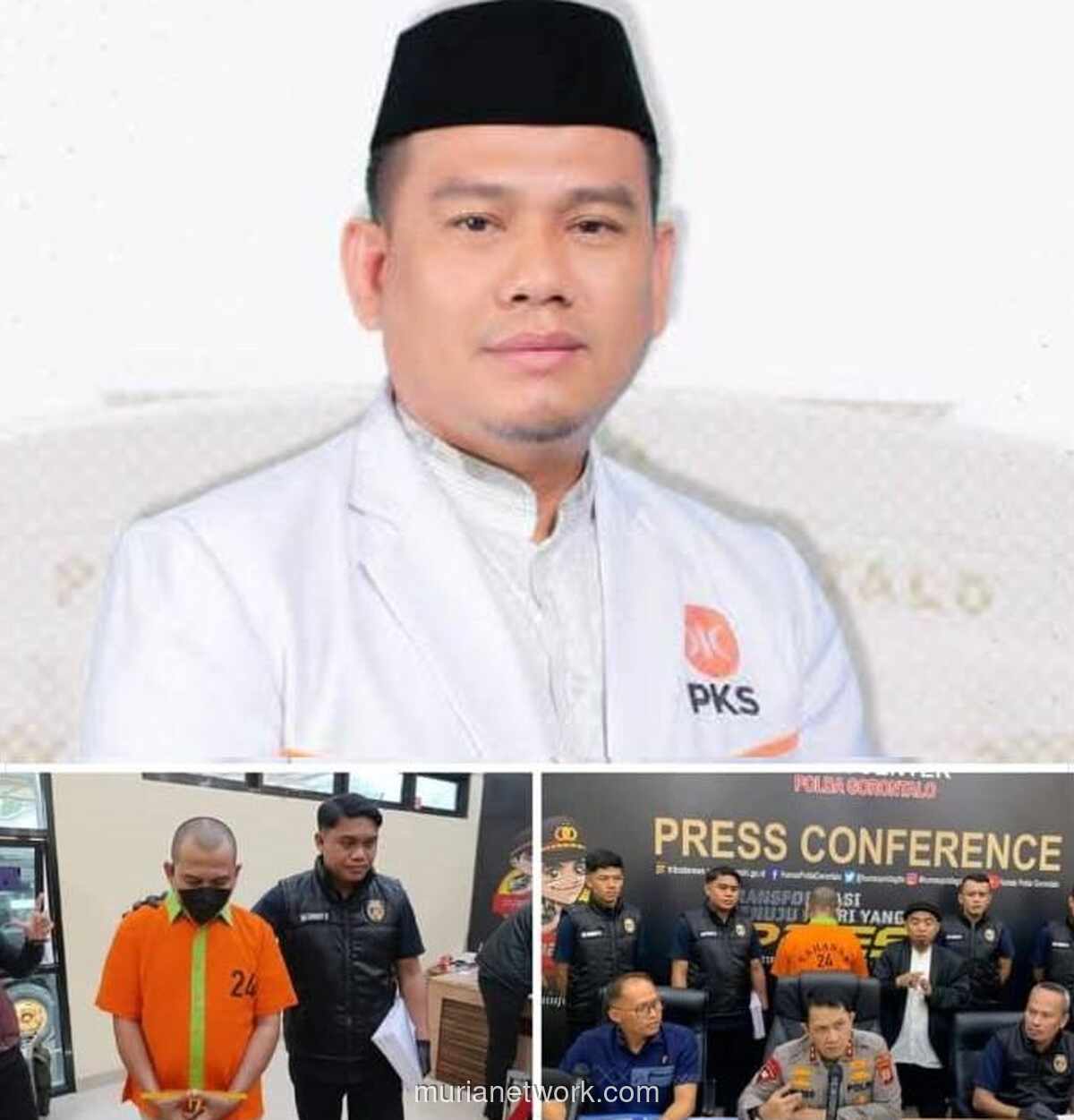 Mustafa Yasin, Anggota DPRD PKS Gorontalo, Tersangka Penipuan Haji Rp 2,54 Miliar