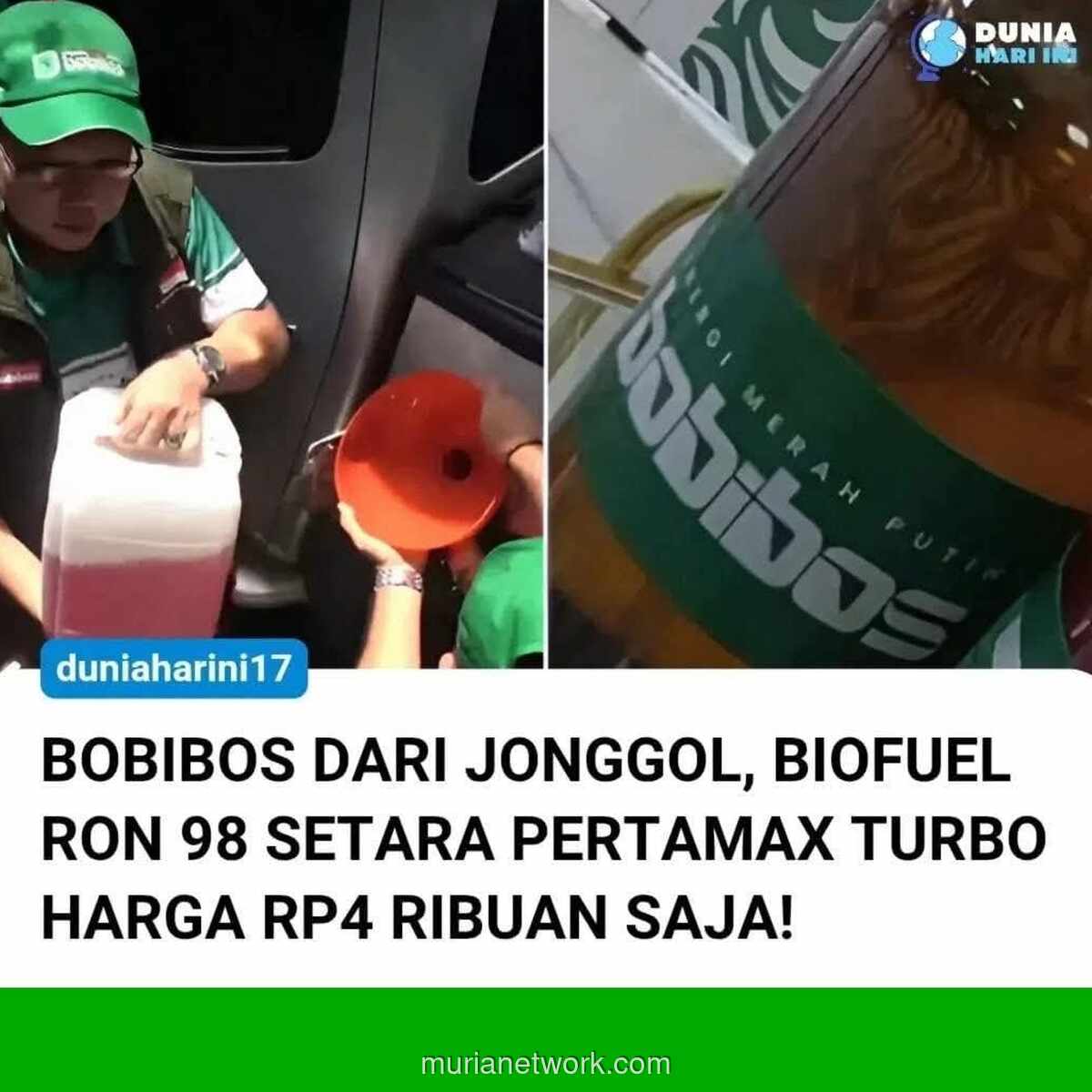 Bobibos: Fakta Bahan Bakar Jerami Oktan 98, Amankah untuk Mesin?