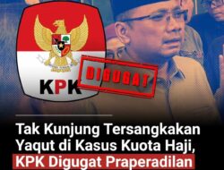 ARRUKI dan LP3HI Gugat KPK via Praperadilan Kasus Korupsi Kuota Haji 2024