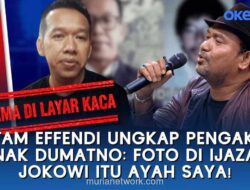 Klaim Bombshell: Anak Dumatno Sebut Foto di Ijazah Jokowi Adalah Ayahnya