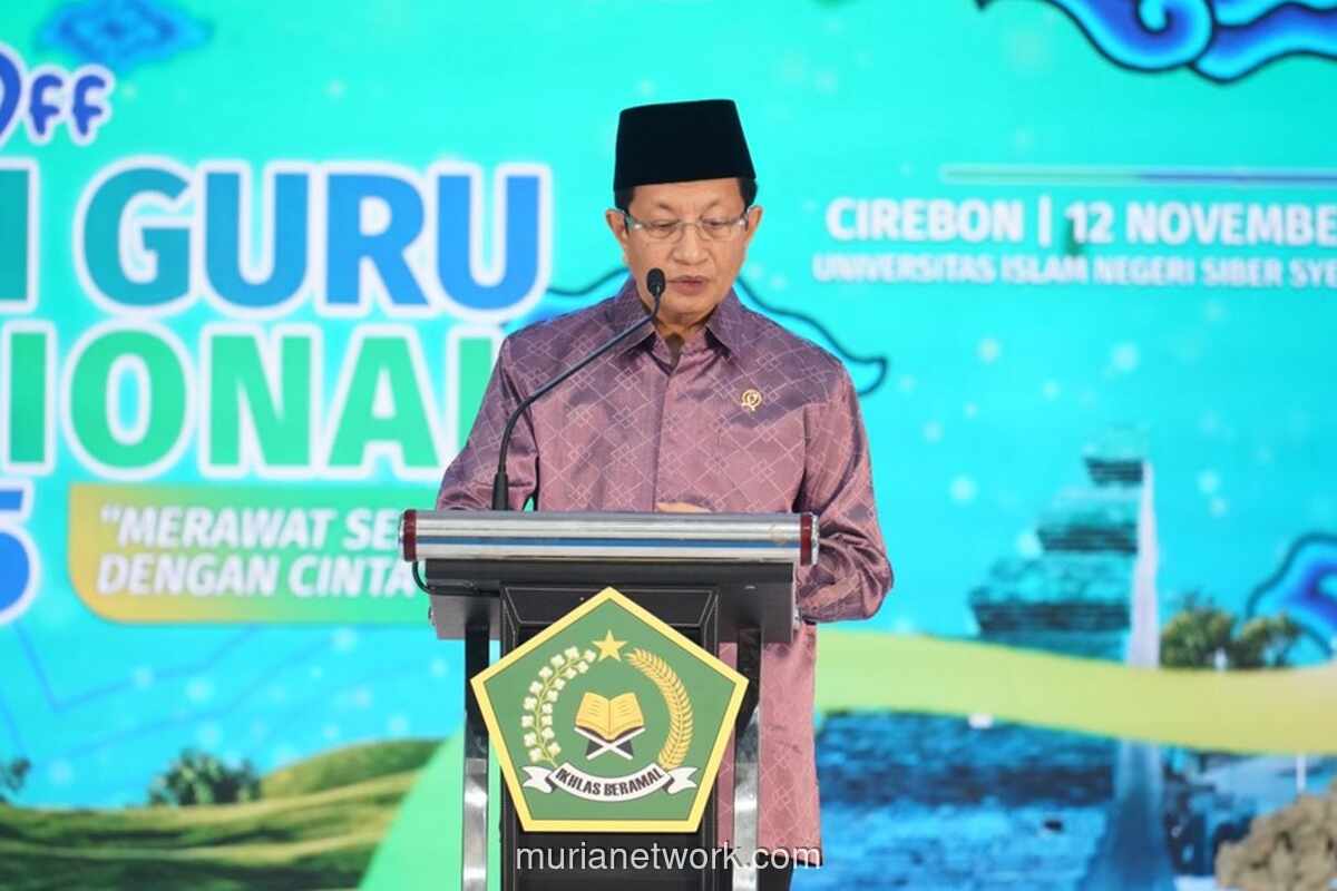 Menteri Agama: Guru Bukan Sekadar Pengajar, Tapi Penyalur Cahaya Jiwa dan Penerus Warisan Nabi