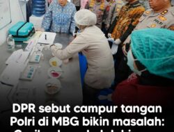 Proyek Makan Bergizi Gratis Bermasalah, DPR Soroti SPPG Polisi Rebut Kuota Sipil