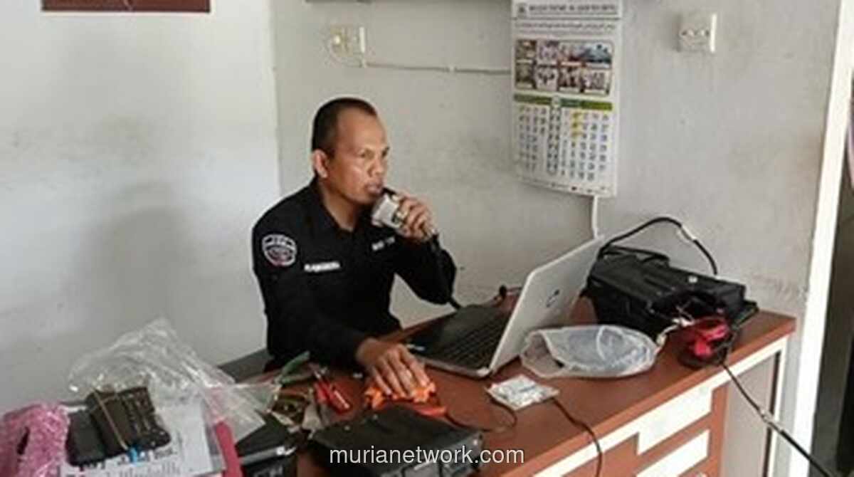Polda Riau Pasang Radio Polri di Polsek Lubuk Batu Jaya untuk Koordinasi Lebih Cepat