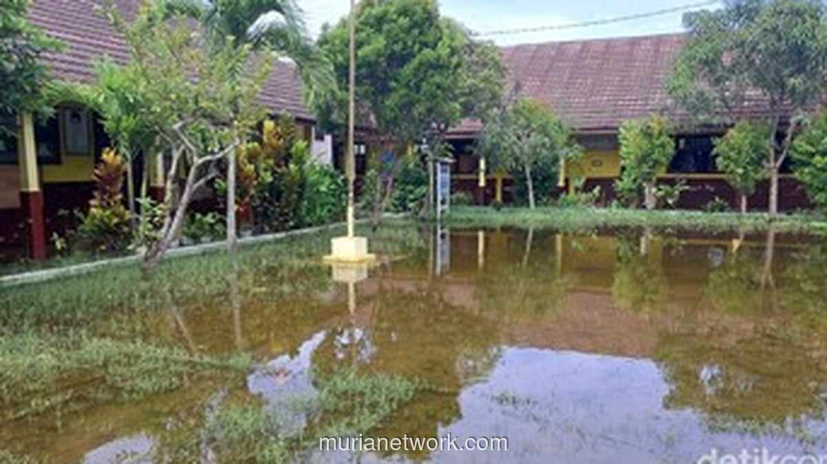 SDN Pamarican 2 Serang Langganan Banjir Tahunan, 234 Siswa Terdampak