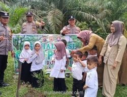 Polres Rokan Hulu Galakkan Penanaman 21.000 Pohon Dukung Green Policing
