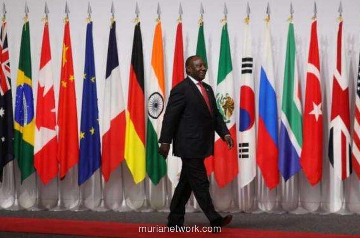 Boikot AS Gagalkan? KTT G20 Afrika Selatan Tetap Berjalan Tanpa Amerika