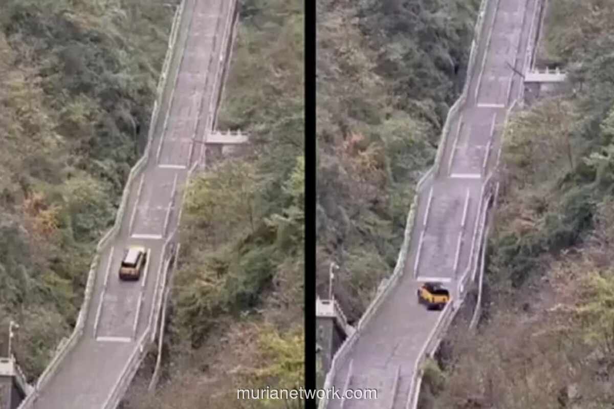 Chery Fengyun X3L Gagal Total di Tangga Surga Tianmen, Ini Penyebabnya