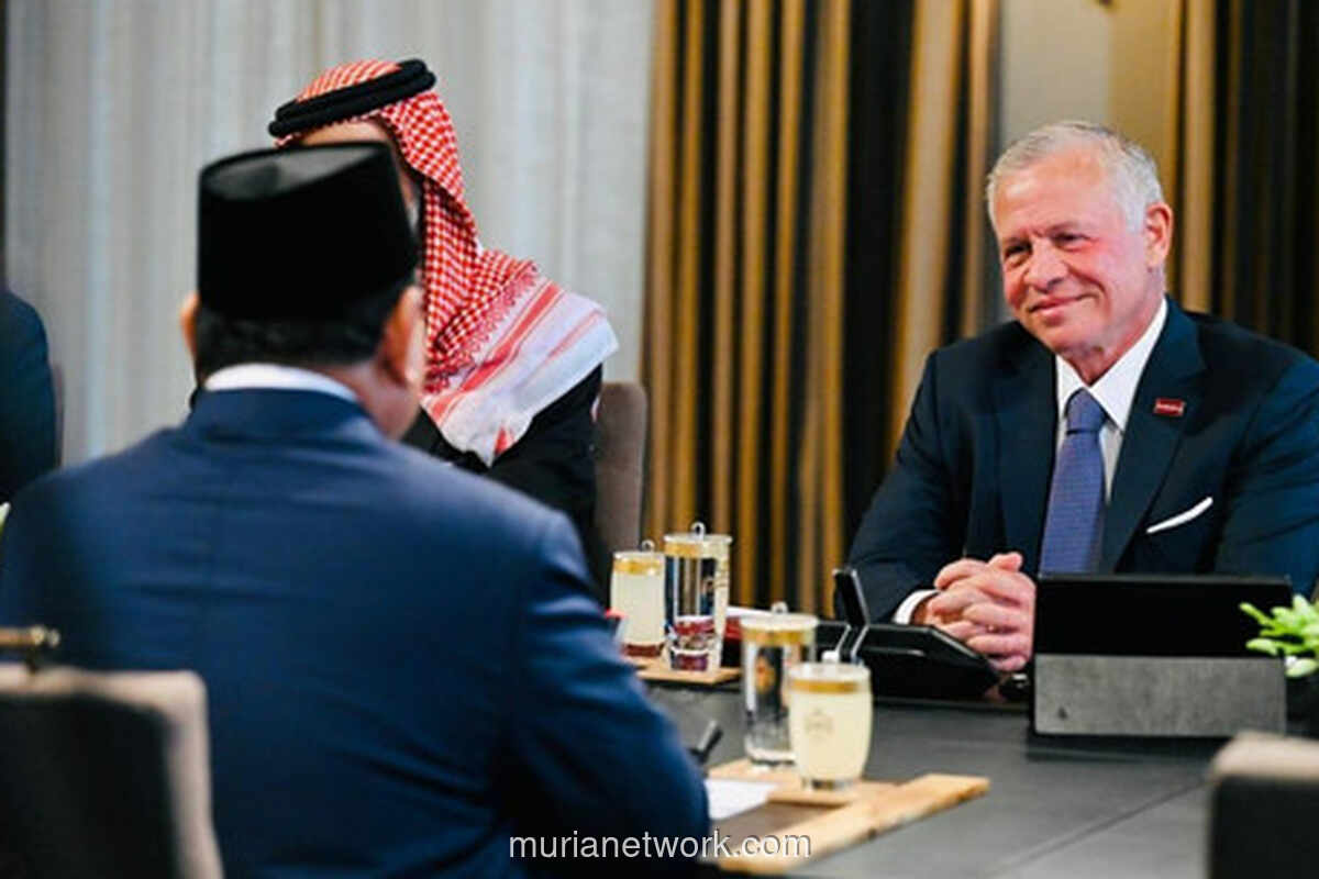 Pertemuan Raja Yordania Abdullah II dan Presiden Prabowo Bahas Kerja Sama Ekonomi & Pertahanan