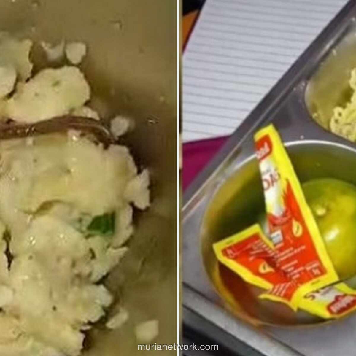 Cacing Hidup Ditemukan di Makanan Gratis SMAN 6 Medan, Siswa Histeris!