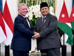 Raja Yordania Abdullah II Ungkap Kisah Persahabatan Erat dengan Prabowo Subianto